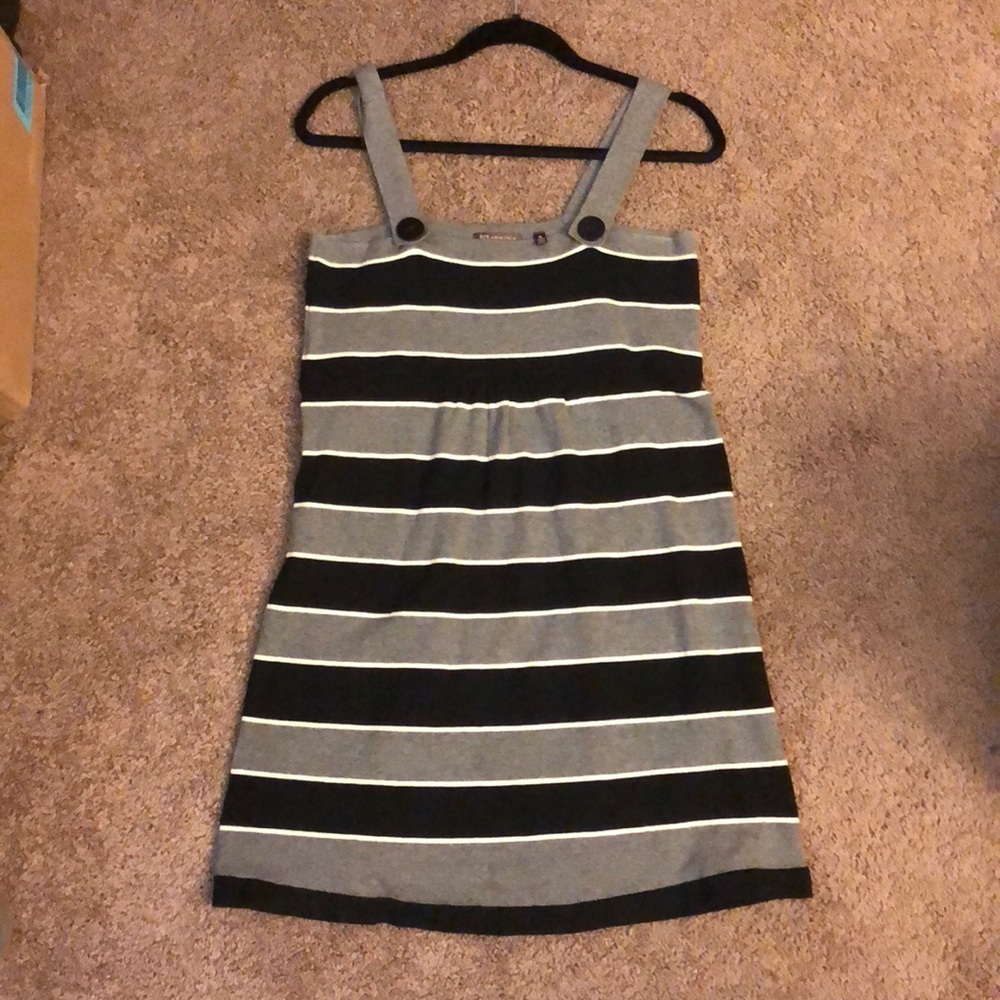 Super cut striped dress - Picture 1 of 3